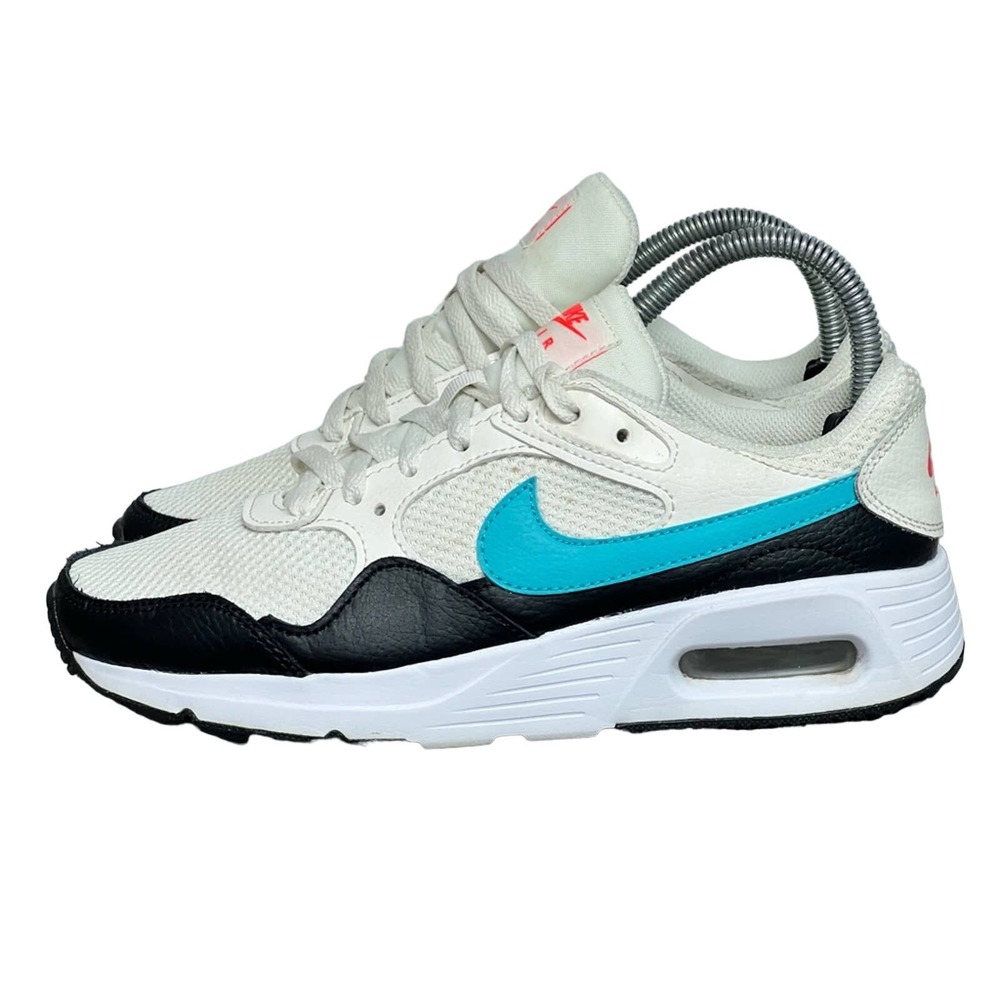 Nike White and Blue Athletic Shoes